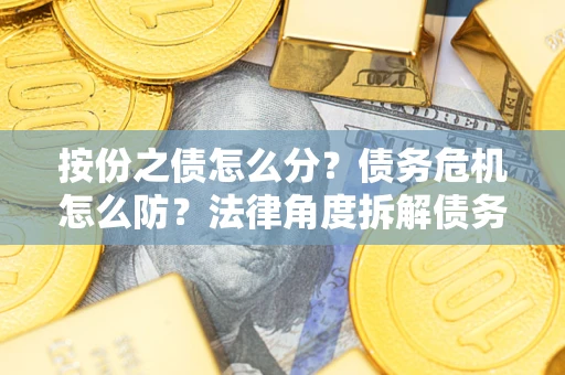 北京按份之债怎么分？债务危机怎么防？法律角度拆解债务分配与风险自保指南