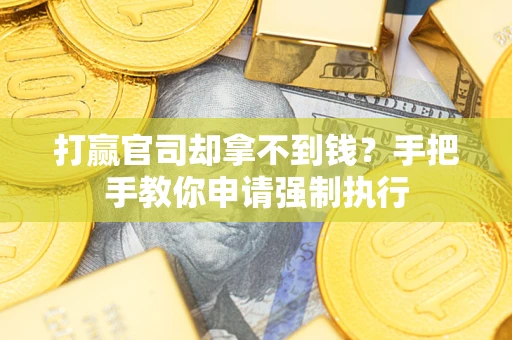 北京打赢官司却拿不到钱？手把手教你申请强制执行