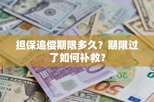 北京担保追偿期限多久？期限过了如何补救？
