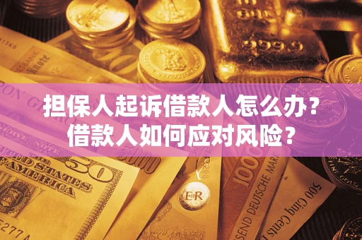 北京担保人起诉借款人怎么办？借款人如何应对风险？