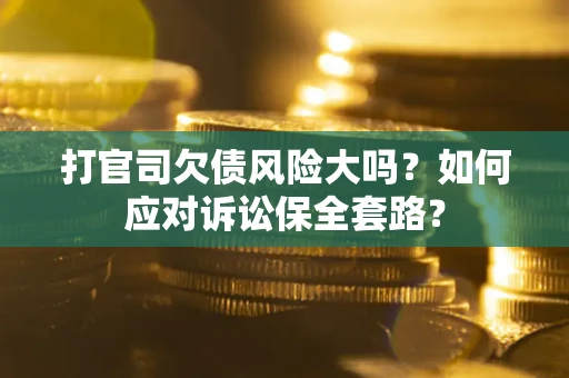 北京打官司欠债风险大吗？如何应对诉讼保全套路？